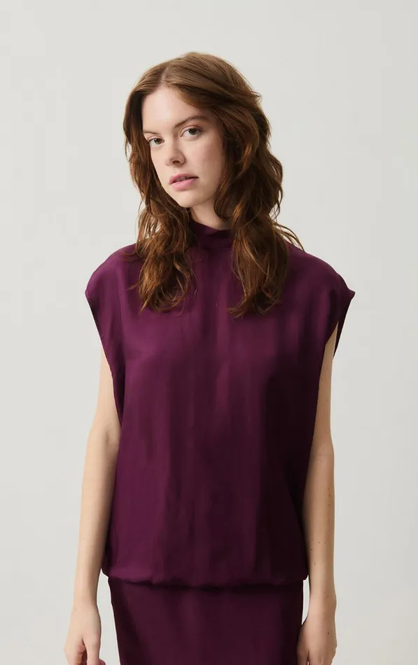 American Vintage Tops and Tanktops Women Top Luabird Grape