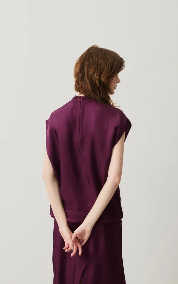 American Vintage Tops and Tanktops Women Top Luabird Grape