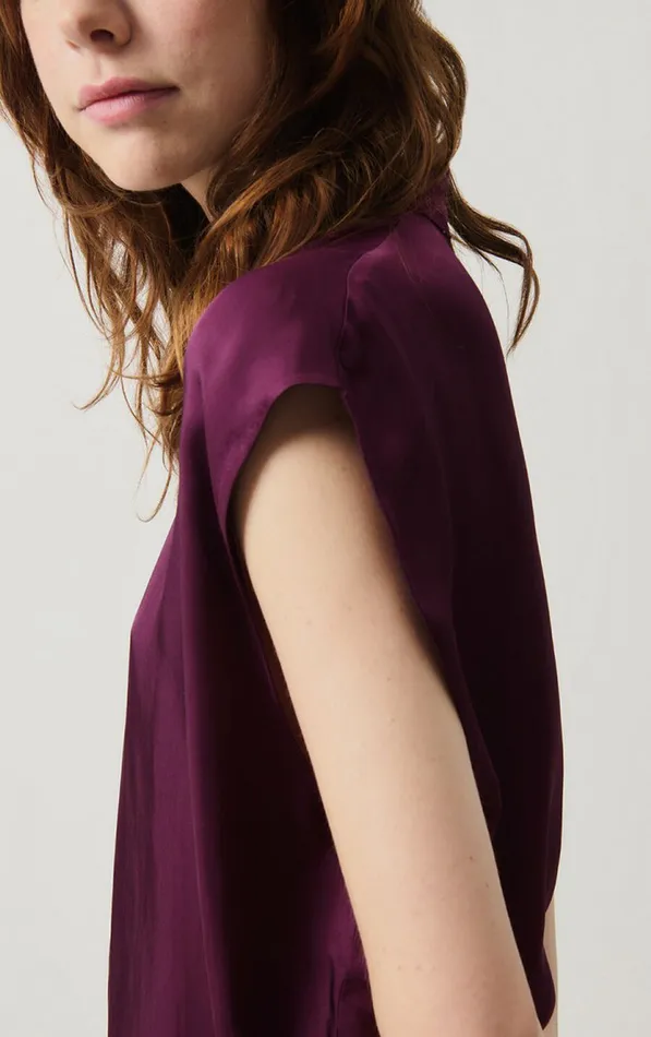 American Vintage Tops and Tanktops Women Top Luabird Grape