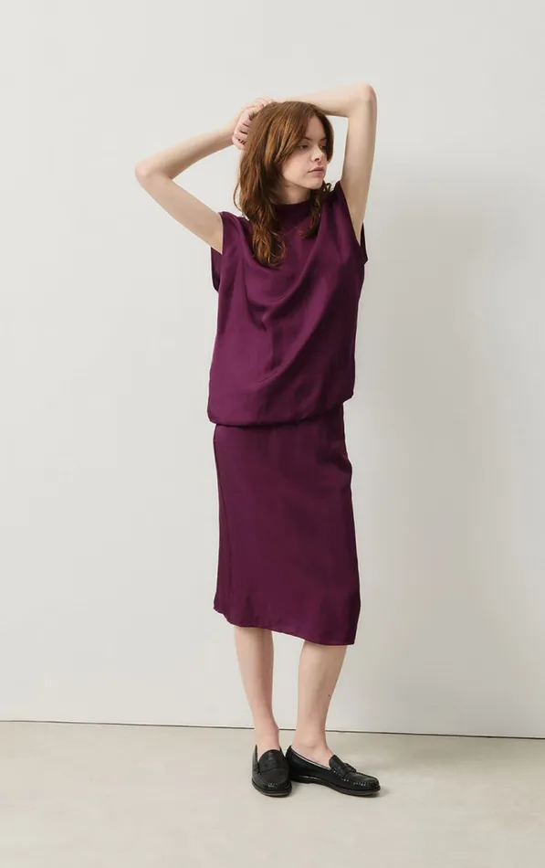 American Vintage Tops and Tanktops Women Top Luabird Grape