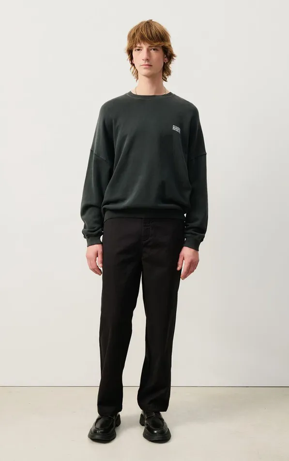 American Vintage Trousers Men Trousers Izatown Carbon American Vintage Trousers Men Trousers Izatown Carbon