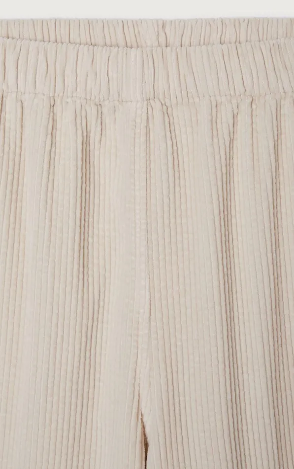 American Vintage Trousers Women Trousers Padow Ecru Vintage