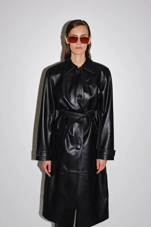 Amora Leather 8211 Black Women Won Hundred Coats Jackets and Blazers