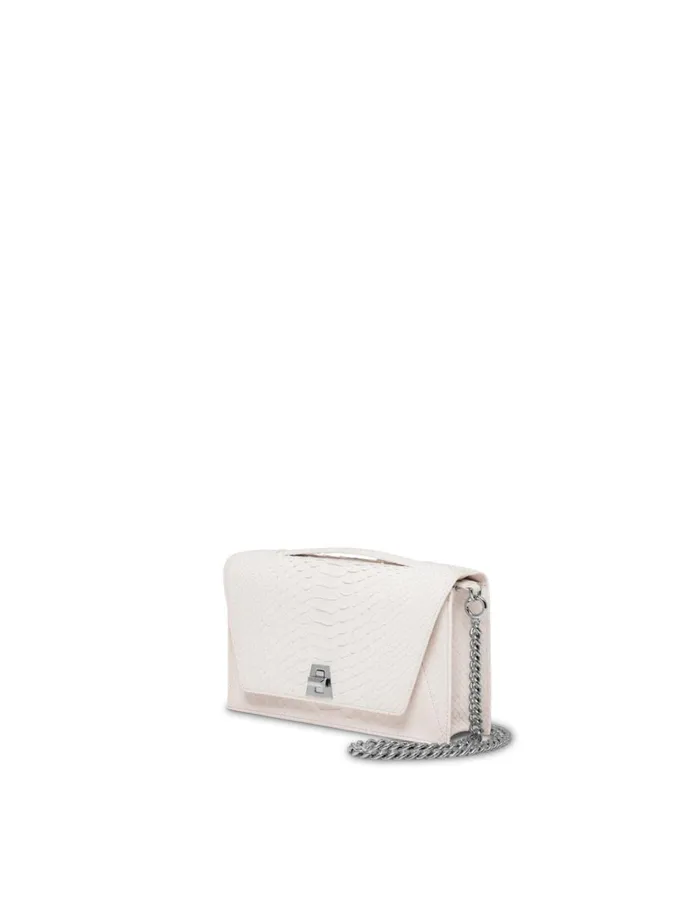 Anouk City Bag In Python White Women Akris Crossbody Bags