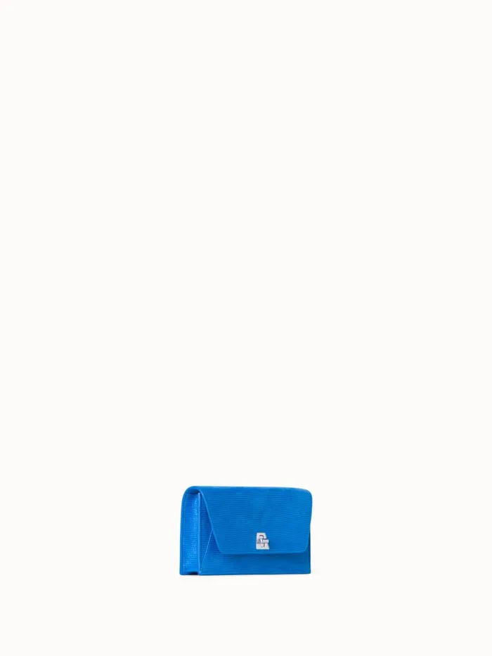 Anouk Envelope Bag With Shiny Lizard Finish Regatta Women Akris Clutches