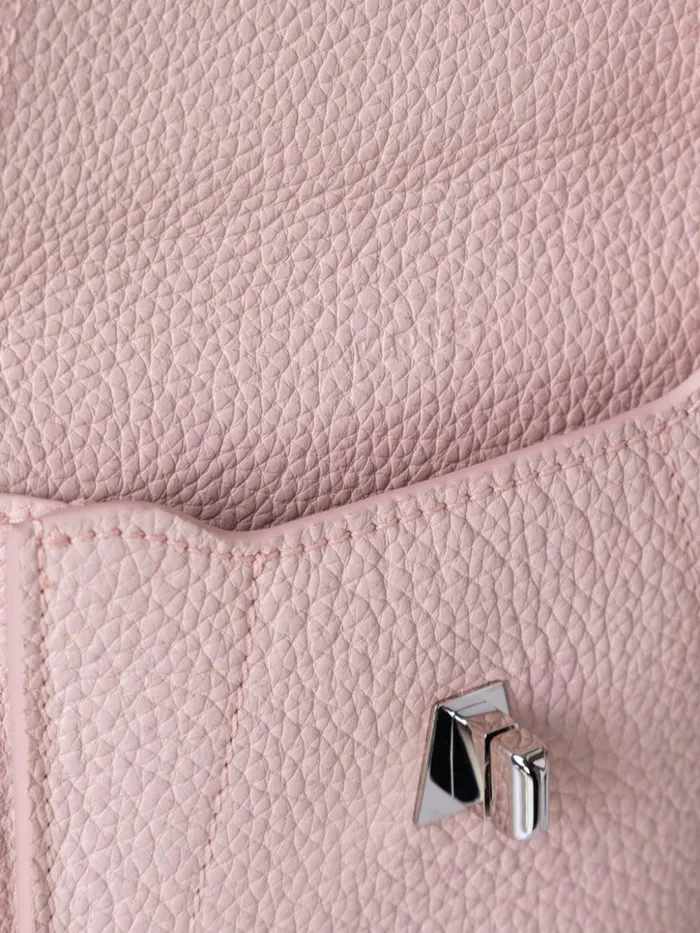 Anouk Phone Pouch In Cervocalf Leather Pale Rose Women Akris Phone Pouch