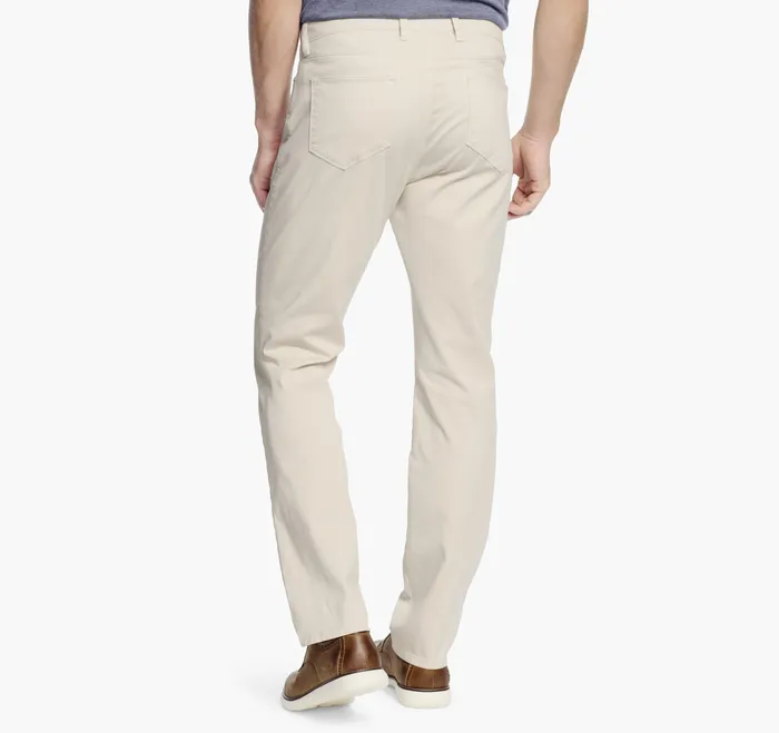 Apparel FivePocket Pants Stone Johnston and Murphy Men