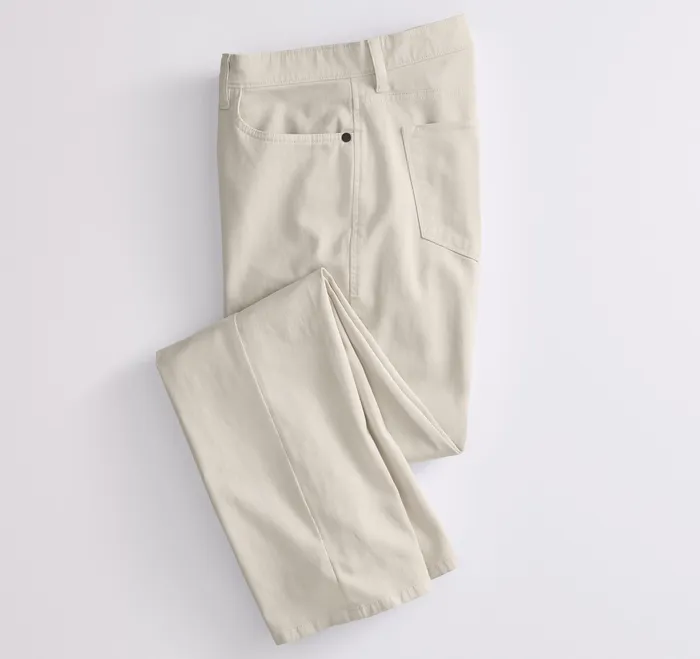 Apparel FivePocket Pants Stone Johnston and Murphy Men