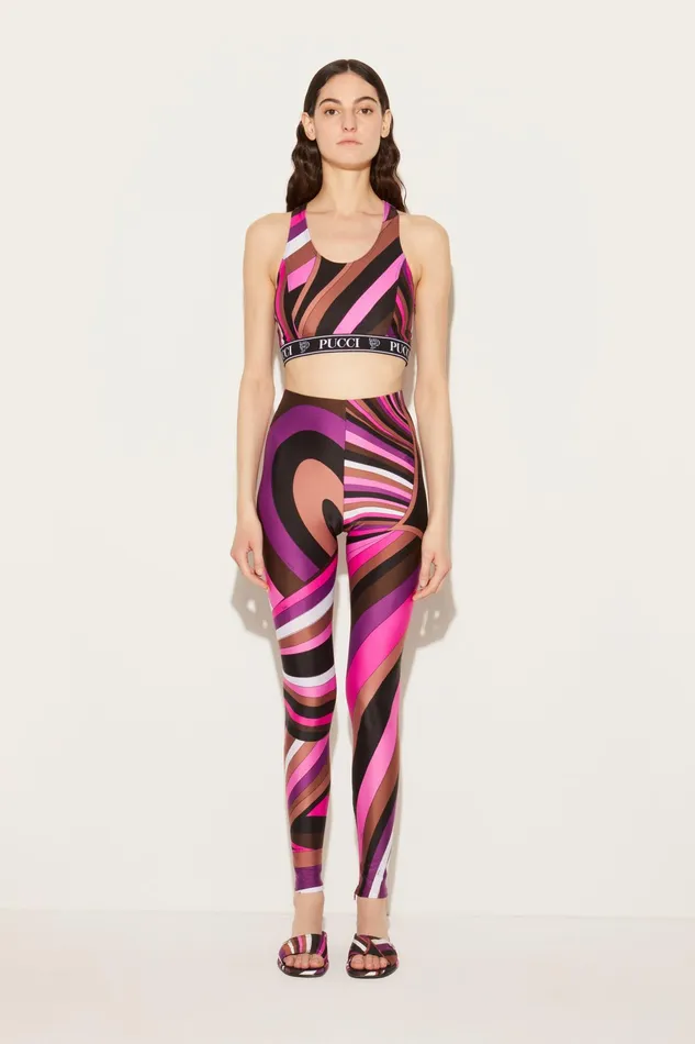Athleisure Women PUCCI IridePrint Leggings