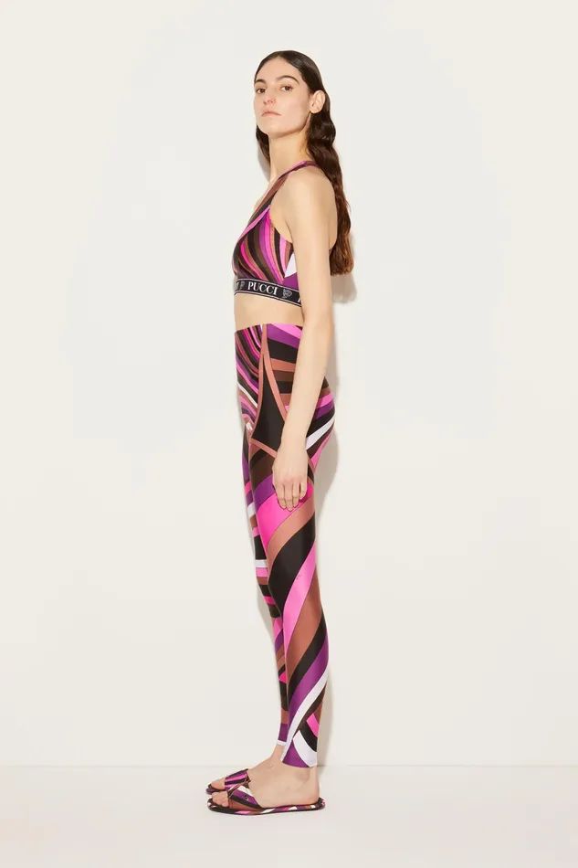 Athleisure Women PUCCI IridePrint Leggings