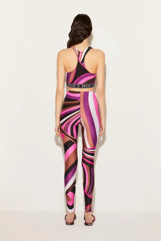 Athleisure Women PUCCI IridePrint Leggings