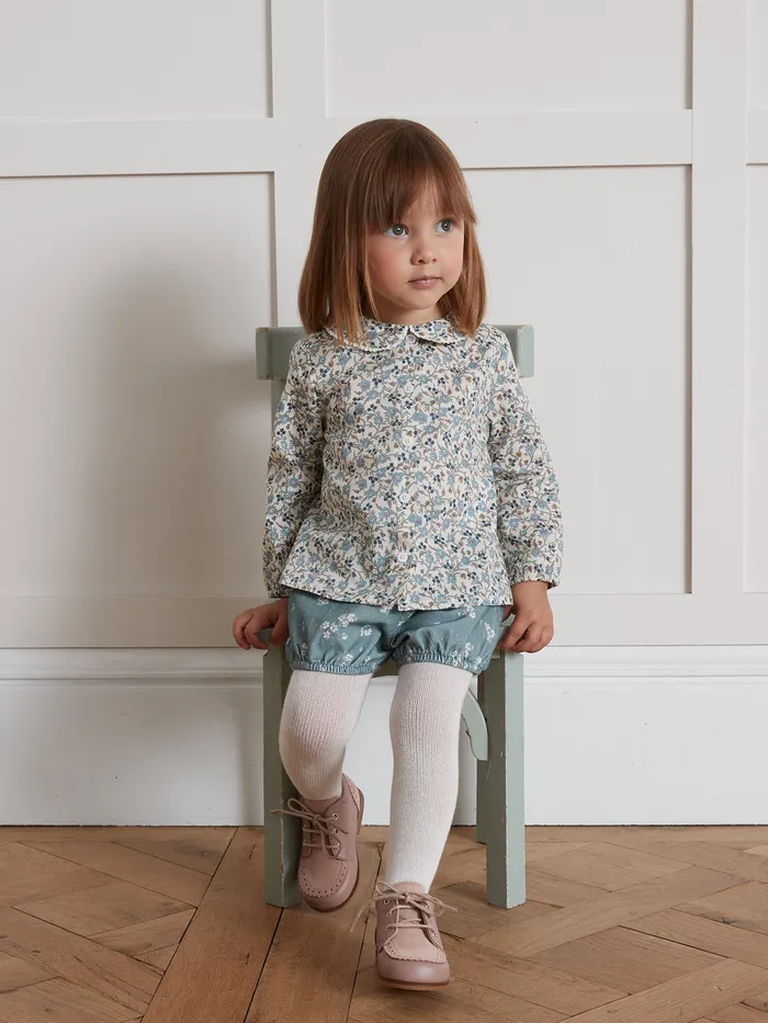 Baby Cyrillus Baby Girl Hannah Motif Blouse Made With Liberty Fabric Lib Hannah Fay