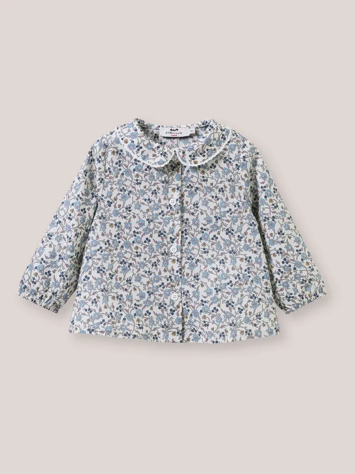 Baby Cyrillus Baby Girl Hannah Motif Blouse Made With Liberty Fabric Lib Hannah Fay