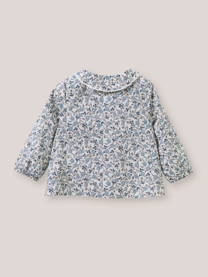 Baby Cyrillus Baby Girl Hannah Motif Blouse Made With Liberty Fabric Lib Hannah Fay