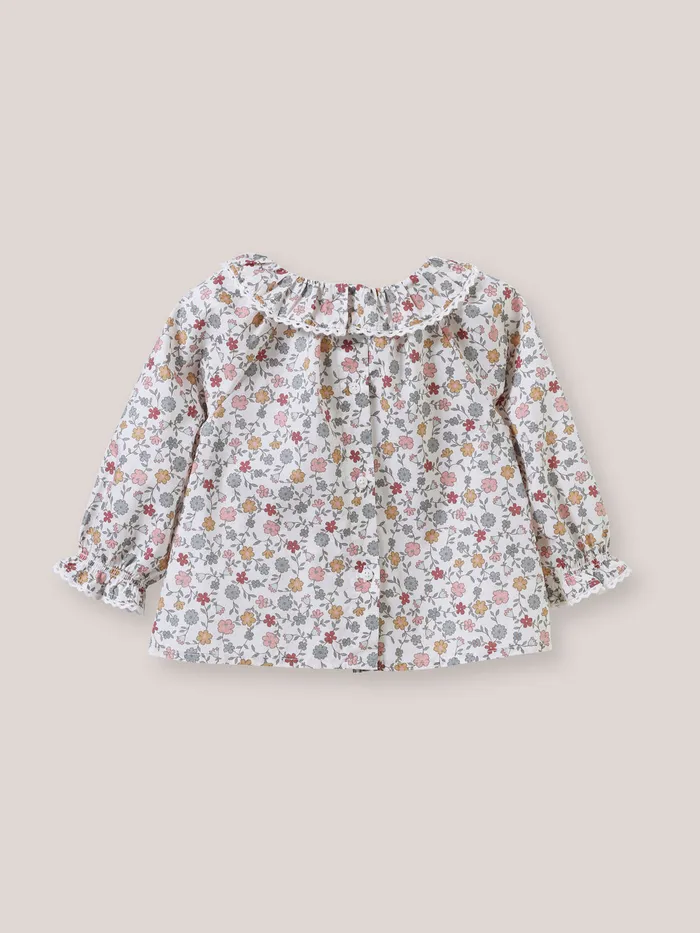 Baby Cyrillus Baby Girl Jane Print Blouse Imp Jane