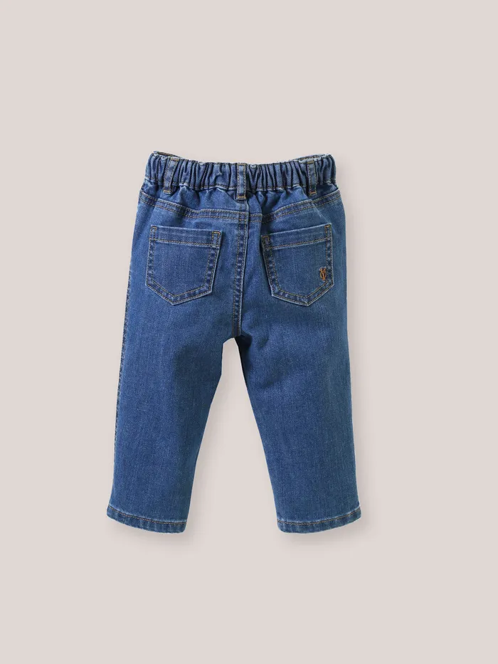 Baby Cyrillus Baby Girl StraightLeg Jeans Denim Bleu