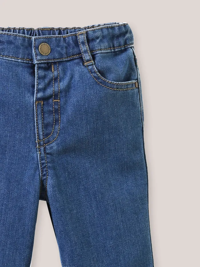 Baby Cyrillus Baby Girl StraightLeg Jeans Denim Bleu