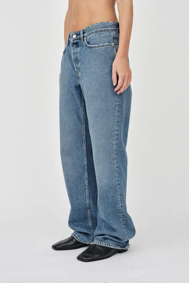Baggy Medium Base Blue 8211 Medium Base Blue Women Won Hundred Jeans