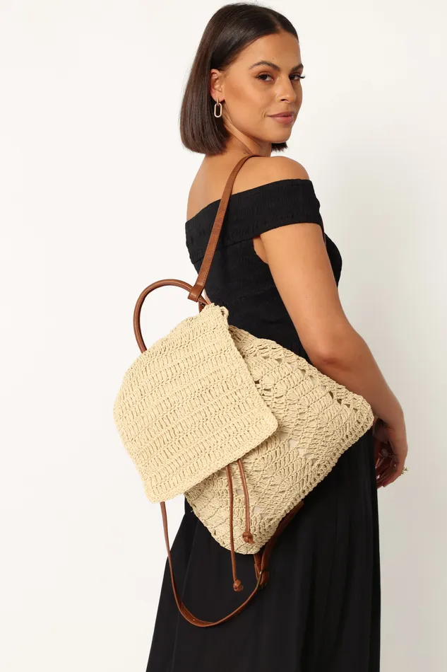 Bags and Wallets Women Diana BAckpack 8211 Natural Natural petalandpup