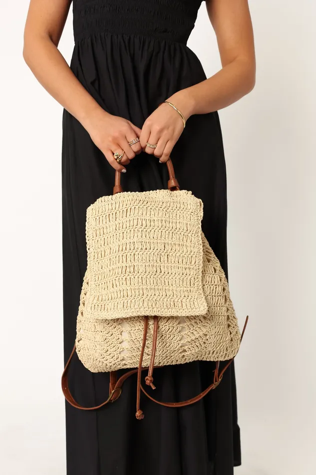 Bags and Wallets Women Diana BAckpack 8211 Natural Natural petalandpup