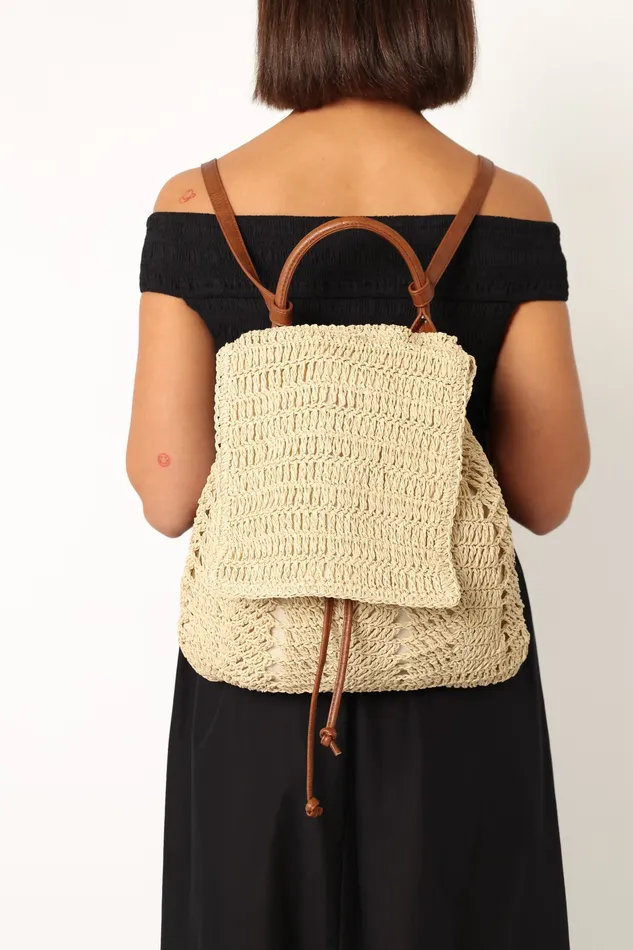 Bags and Wallets Women Diana BAckpack 8211 Natural Natural petalandpup