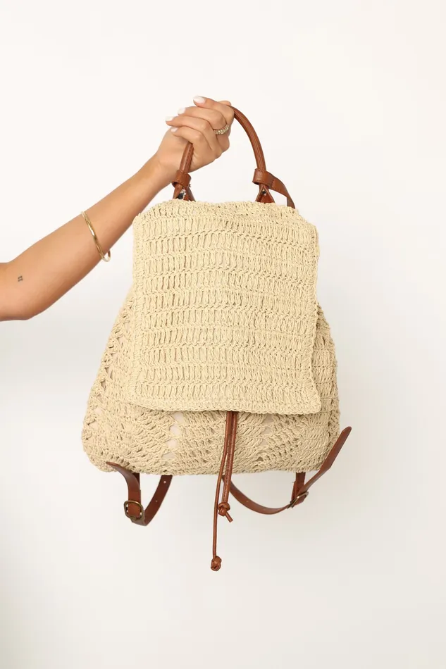 Bags and Wallets Women Diana BAckpack 8211 Natural Natural petalandpup