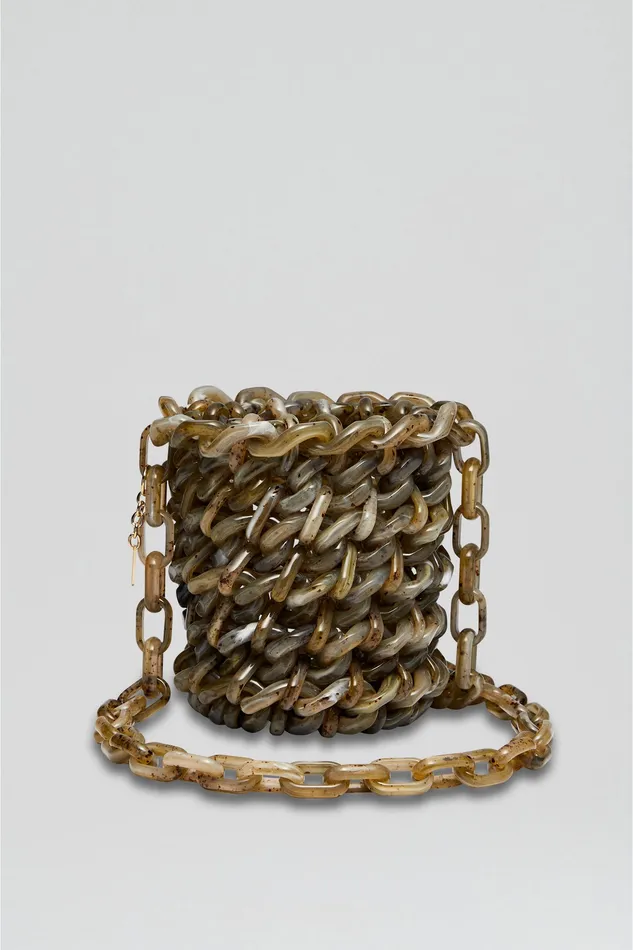 Bags Women RESIN CROSSBODY BASKET TAUPE Scanlan Theodore Bags Women RESIN CROSSBODY BASKET TAUPE Scanlan Theodore