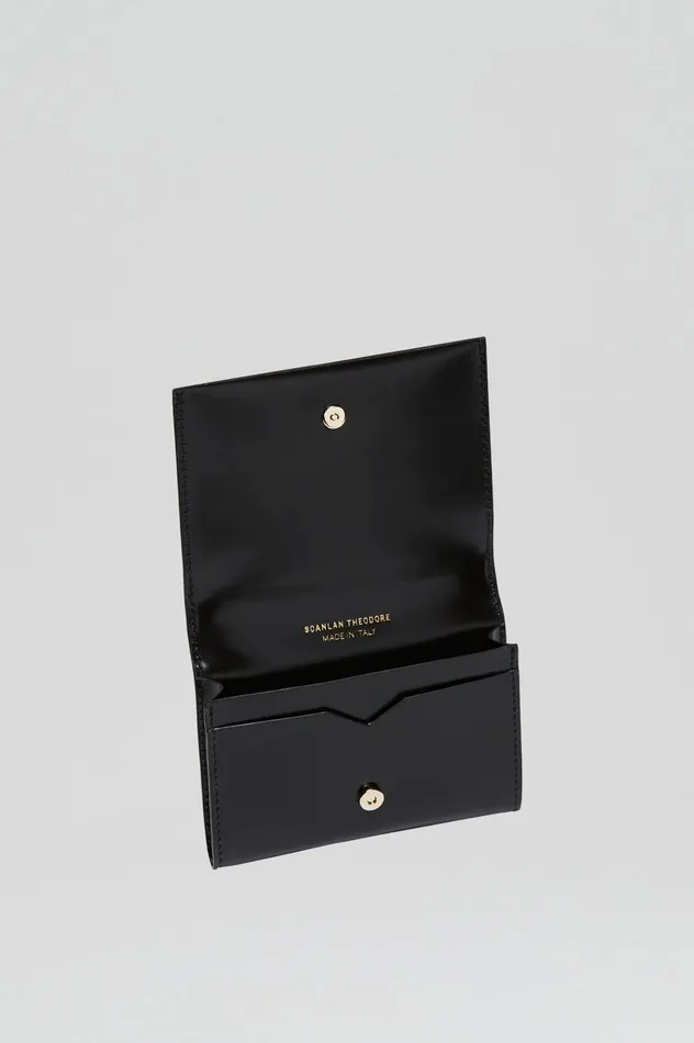 Bags Women Scanlan Theodore CARD HOLDER BLACK