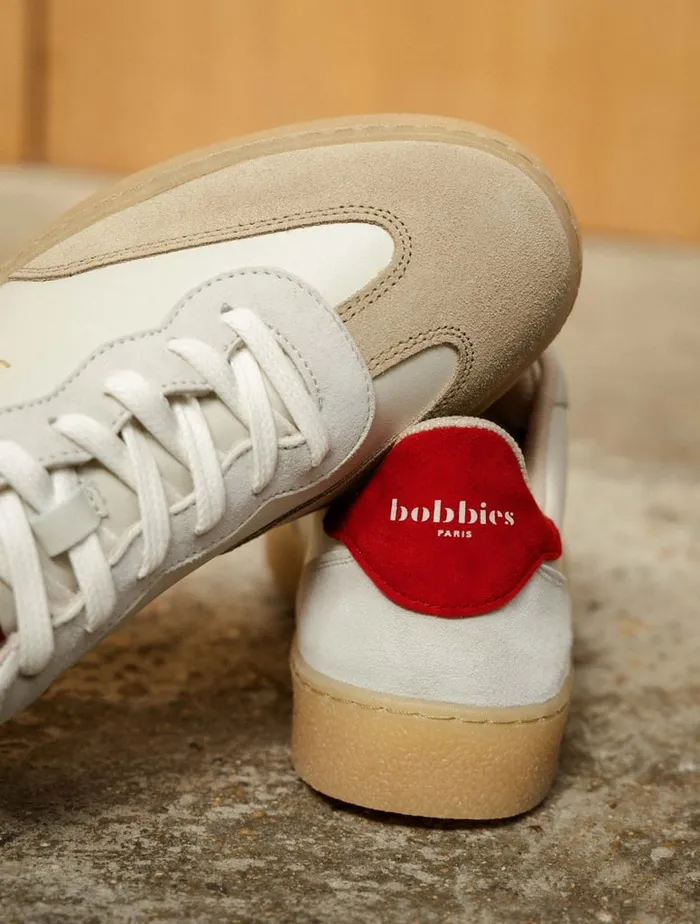 Bahia Off White and Espelette Women Bobbies Sneakers Bahia Off White and Espelette Women Bobbies Sneakers
