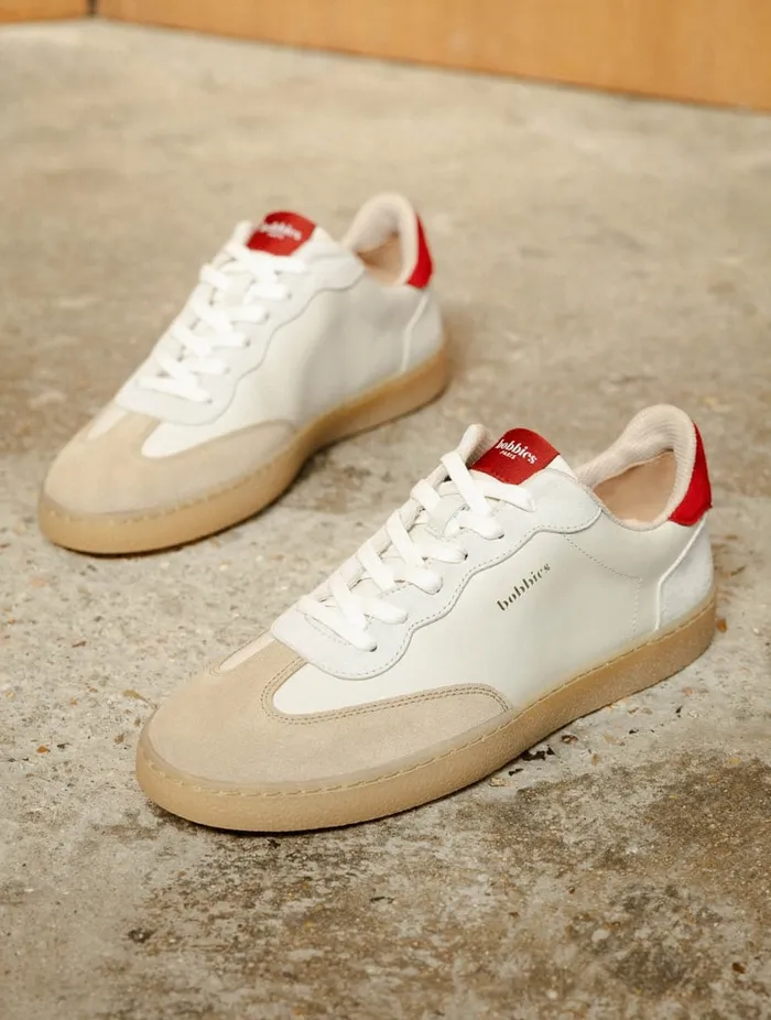 Bahia Off White and Espelette Women Bobbies Sneakers Bahia Off White and Espelette Women Bobbies Sneakers