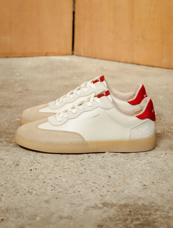 Bahia Off White and Espelette Women Bobbies Sneakers Bahia Off White and Espelette Women Bobbies Sneakers