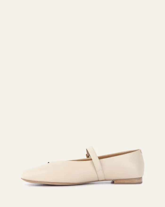BALLET Women April casual flats sand leather jomercer BALLET Women April casual flats sand leather jomercer