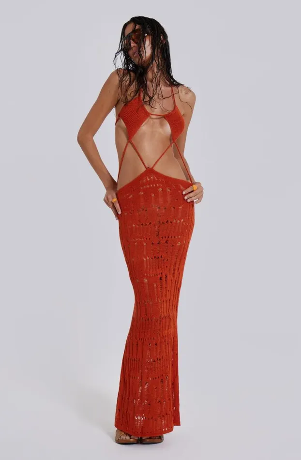 Beach Cover Ups Women Jaded London Rumba Maxi Dress