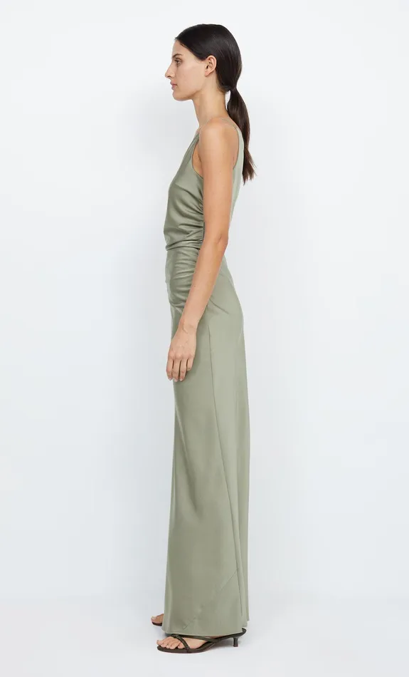 Bec Bridge Bridesmaids Dresses ETERNITY ASYM MAXI DRESS Sage 8211 Women