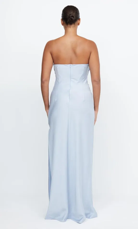 Bec Bridge Bridesmaids Dresses ETERNITY STRAPLESS MAXI Dusty Blue 8211 Women