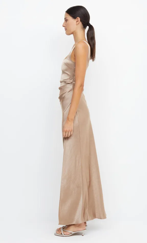Bec Bridge Bridesmaids Dresses THE DREAMER SQUARE NECK DRESS Golden 8211 Women