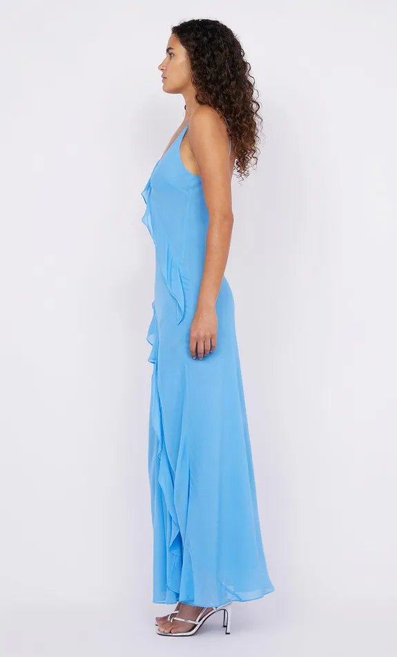 Bec Bridge Dresses AIDA FRILL DRESS Azure 8211 Women