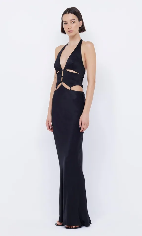 Bec Bridge Dresses ALABAMA HALTER DRESS Black 8211 Women