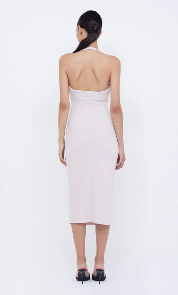 Bec Bridge Dresses CYNDIE HALTER MIDI DRESS Vanilla Bean 8211 Women