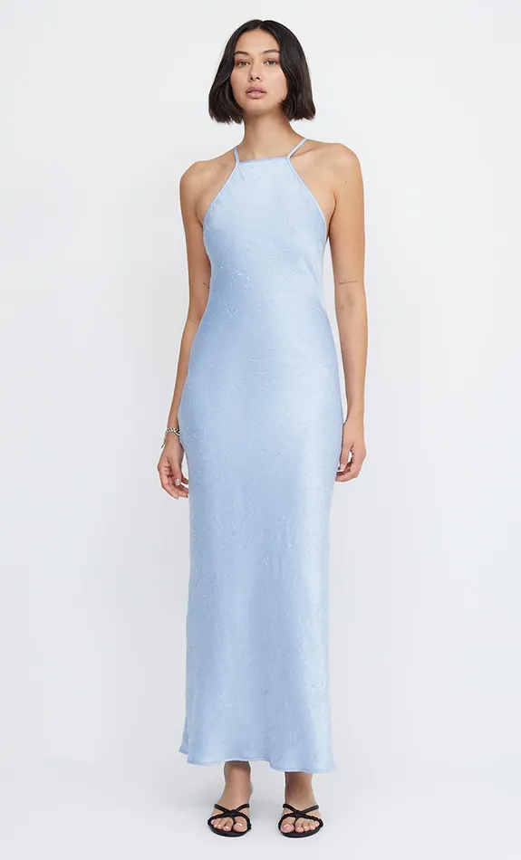 Bec Bridge Dresses LANI HALTER MAXI DRESS Ice Blue 8211 Women