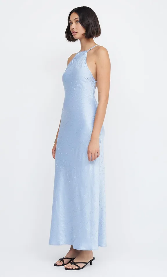 Bec Bridge Dresses LANI HALTER MAXI DRESS Ice Blue 8211 Women