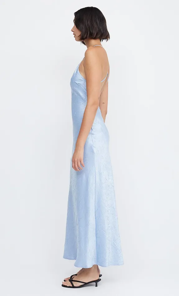 Bec Bridge Dresses LANI HALTER MAXI DRESS Ice Blue 8211 Women