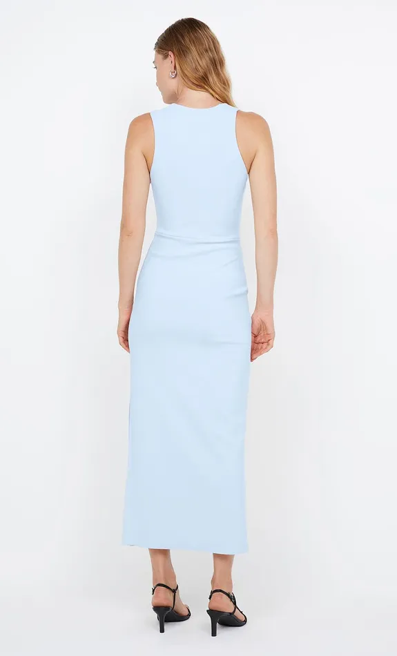 Bec Bridge Dresses LETTY MIDI DRESS Dusty Blue 8211 Women