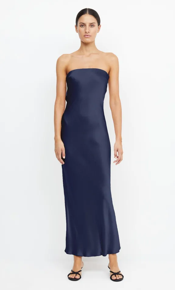 Bec Bridge Dresses MOON DANCE STRAPLESS DRESS Ink 8211 Women