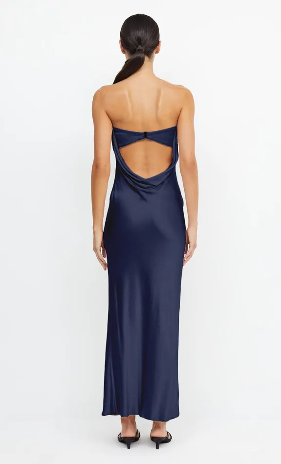 Bec Bridge Dresses MOON DANCE STRAPLESS DRESS Ink 8211 Women