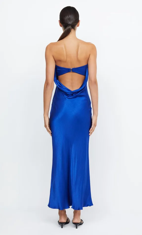 Bec Bridge Dresses MOON DANCE STRAPLESS DRESS Mediterranean Blue 8211 Women