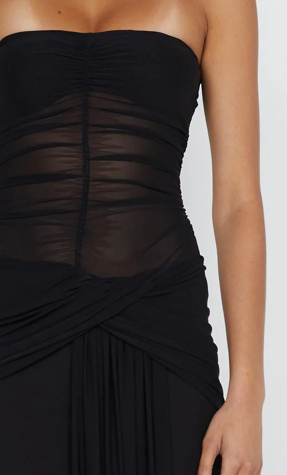 Bec Bridge Dresses NOEMI STRAPLESS DRESS Black 8211 Women