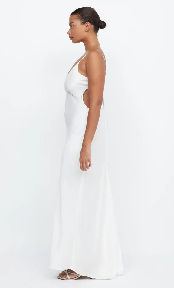 Bec Bridge Dresses PARADISE BEADED MAXI DRESS Ivory 8211 Women