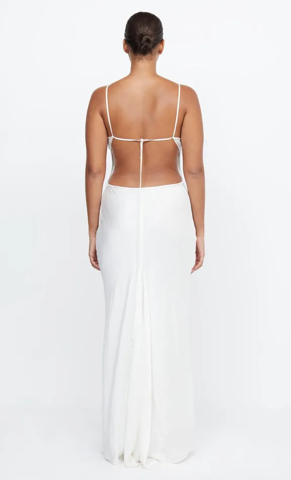 Bec Bridge Dresses PARADISE BEADED MAXI DRESS Ivory 8211 Women