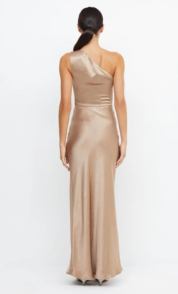 Bec Bridge Dresses THE DREAMER ASYM DRESS Golden 8211 Women